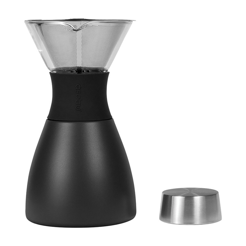 ASOBU® ASOBU Insulated Pour-over Coffee Maker with Removable Carafe, 34-Oz.