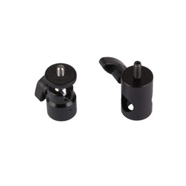 CAMVATE Light Stand Mount Articulated Joint 1/4 Inch - 20 Mini Ball Head for Monitor/LED Light