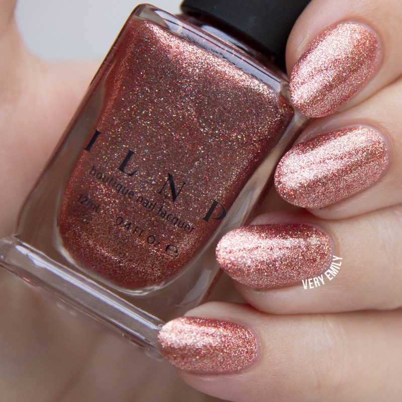 ILNP Copper Top - Copper Holographic Metallic Nail Polish