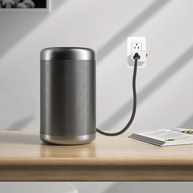 VSEER Grounded Outlet with ON Off Switch, Wall Tap Adapter
