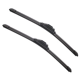OEM Quality 26" + 18" Premium All-Seasons Durable Stable And Quiet Windshield Wiper Blades + 1 Year Warranty (Set of 2)