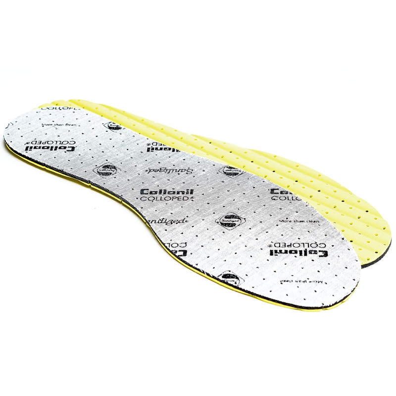Collonil Unisex - Adult Soft Sanitized Insole White WHITE Size: