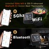 5GHz WiFi & Bluetooth 5.1 Meat Thermometer, Inkbird WiFi Grill