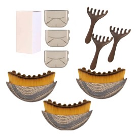 Linfático Contorno Facial Cepillo + Seis Patas Cuerno Masaje