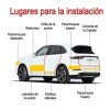 Cinta Protectora Estribo Fibra Carbono Auto Universal 5cm*3m