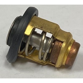 PARTSDEPOT Thermostat Kit 688-12411-10-00 Compatible with Yamaha 3-250 Hp Thermostat 50°C