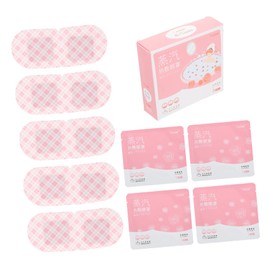 FRCOLOR 5pcs Warm Eye Mask Liners Steam Sachets for Eye Care Rose Scent Travel-friendly Relieves Fatigue and Dark Circles for Sleeping and Relaxation