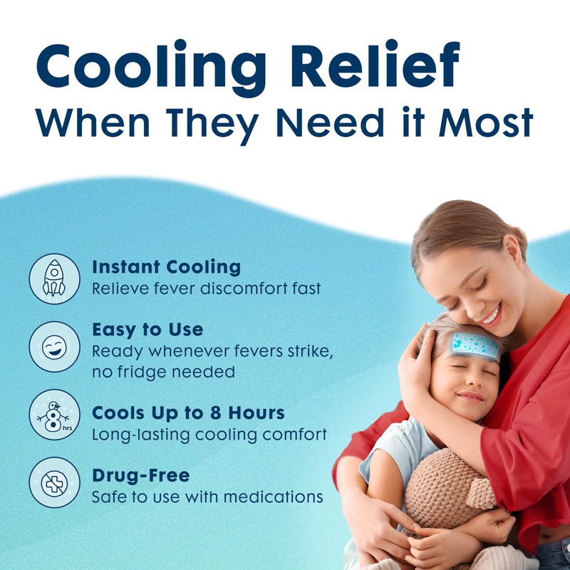 BEKOOOL Soft Gel Sheets for Kids for Cooling Relief from