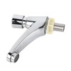 Time Delay Basin Sink Faucet Copper Alloy Push Switch Water