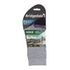 Bridgedale HIKE Lightweight Merino Performance 3/4 Crew Original-Men's- Medium-Silver /