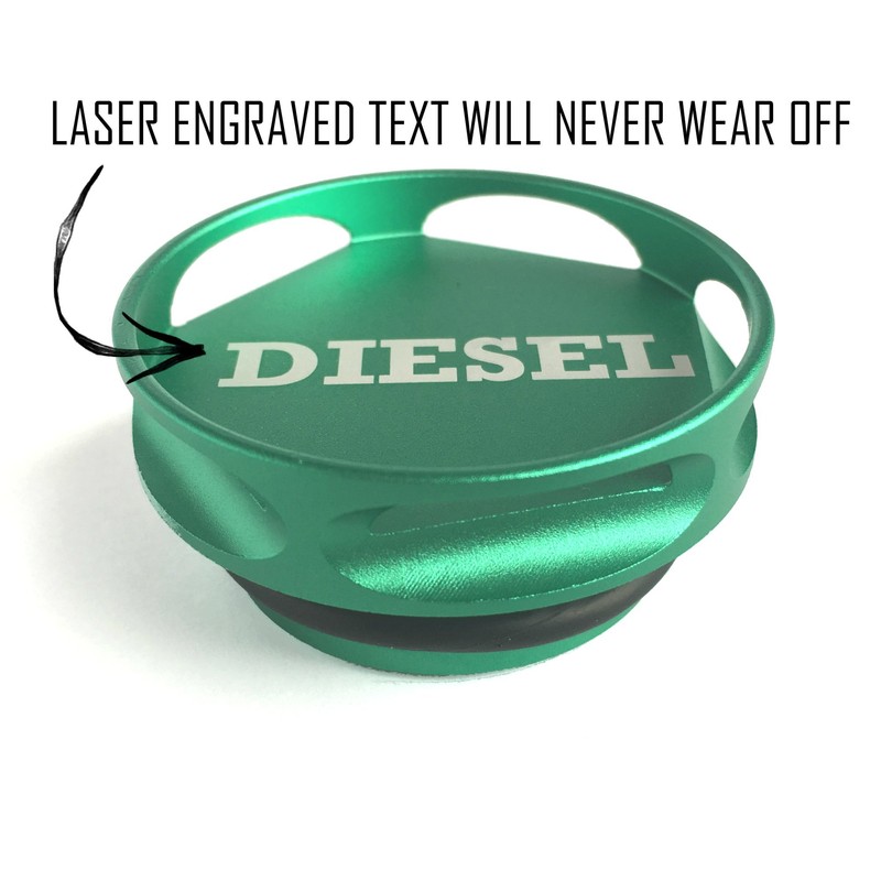 COMBO PACK Magnetic Diesel Fuel Cap + DEF Cap Accessory