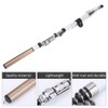 Portable Telescopic Fishing Rod Travel Spinning Fishing Pole Carbon Fiber