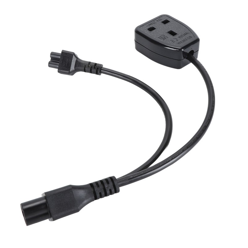 Power Plug Cable 30cm Y Shape IEC320 C6 Male to