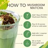 Ceremonial Grade Matcha Green Tea Premium Mushroom Matcha Powder |