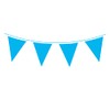 Oaktree Uk 649743 Solid Colour Waterproof Bunting 20 Flags 20cm
