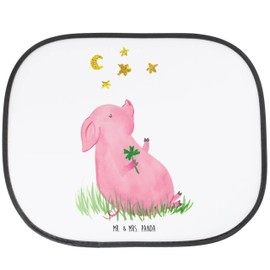 Mr. & Mrs. Panda Car Sun Protection Pig Lucky Gift Lucky Charm, Funny Sayings, Dreams, Stars, Good Mood, Car Window Sun Protection