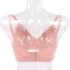 Women's Nursing Bra Front Closure Removable Padded Lace Patterns Breastfeeding