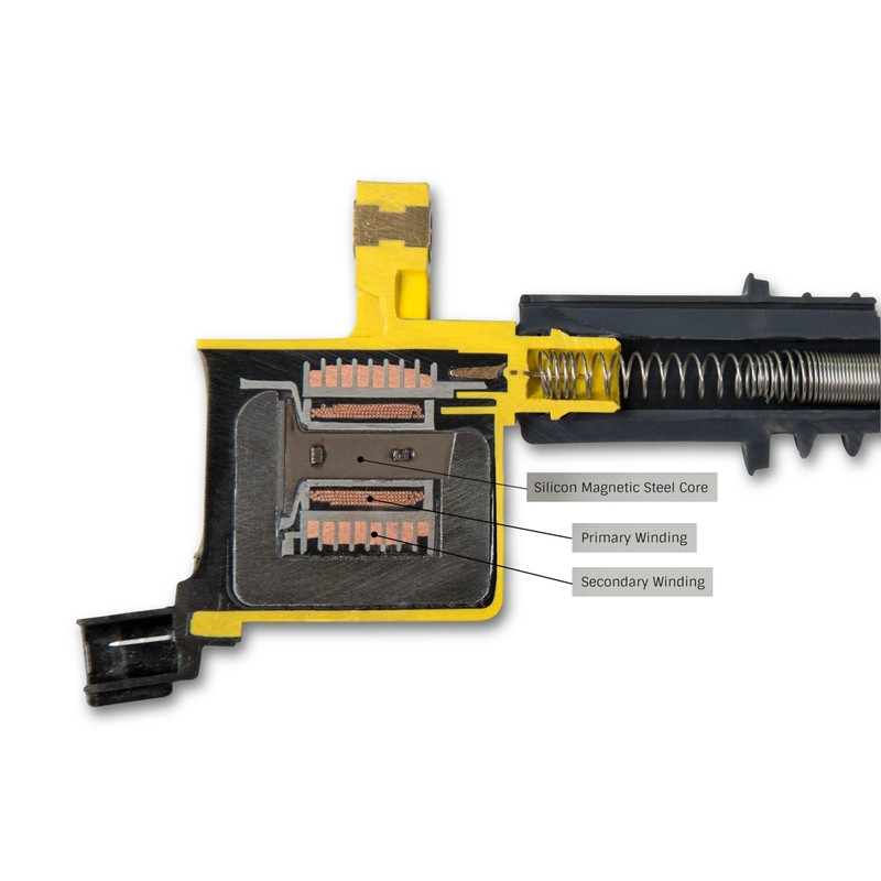 ACCEL 140033 SuperCoil Bobina de encendido - Amarillo - Individual