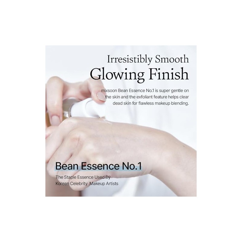 Bean Essence – Exfoliante líquido suave para piel de cristal,