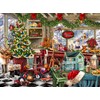 Springbok's Santa's Workshop 1000 Piece Jigsaw Puzzle by Artist Dona