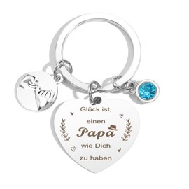 Christmas Gifts Best Dad Gift Christmas Father Gifts Christmas Keyring Secret Santa Gift Christmas Gifts For Dad Gift Dad Gift For Dad Father Gift Father's Day, silver