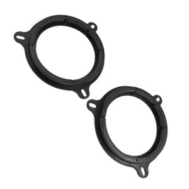Unifizz 2pcs Thickness Car Speaker Spacer Ring Adapter Bracket Extender for Nissan 6.5in 20mm