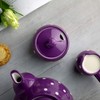 City to Cottage® Purple and White Polka Dot Handmade Hand