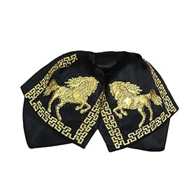 Infant 0 to 36 mons Mexican charro bow tie Color Black Gold