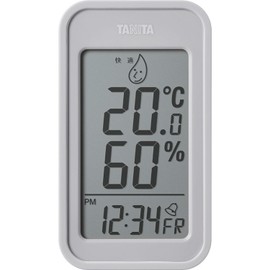 Digital Thermometer/Hygrometer Warm Gray TT589GY