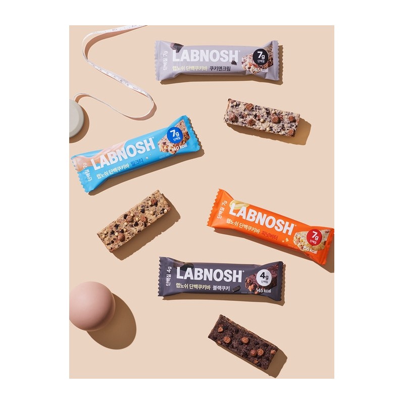 Choose 4 types of protein cookie bars (12 pieces) /