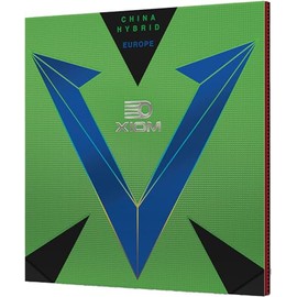 XIOM Table Tennis Rubber Vega Europe Hybrid Black (BK) MAX 10731