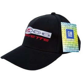Buycoolshirts Chevy Corvette Z06 Hat Embroidered Cap, Black