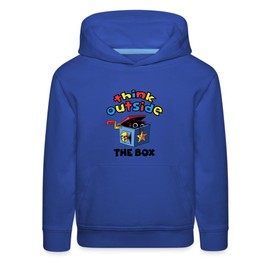 Poppy Playtime - Outside the Box Hoodie (Kids, Royal Blue, 12-14)