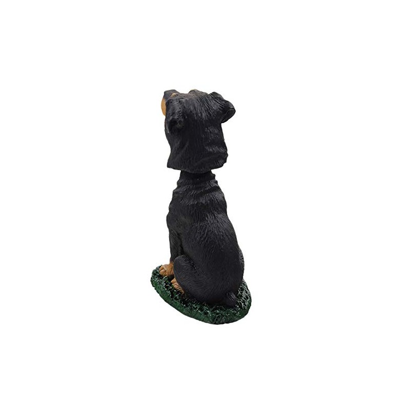 Animal Den Rottweiler Dog Bobblehead Figure for Car Dash Desk