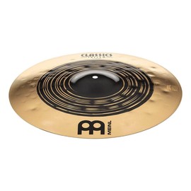 Classics Custom Dual 16" Crash Cymbal for Drum Set, Dark/Brilliant — MADE IN GERMANY — B12 Bronze, 2-YEAR WARRANTY