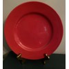 Mainstays Home Cherry Red Set of (4) 10” Luncheon Plates