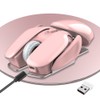 HXSJ Wireless Mouse 2.4Ghz 4 Button Rechargeable Photoelectric 1600Dpi Silent