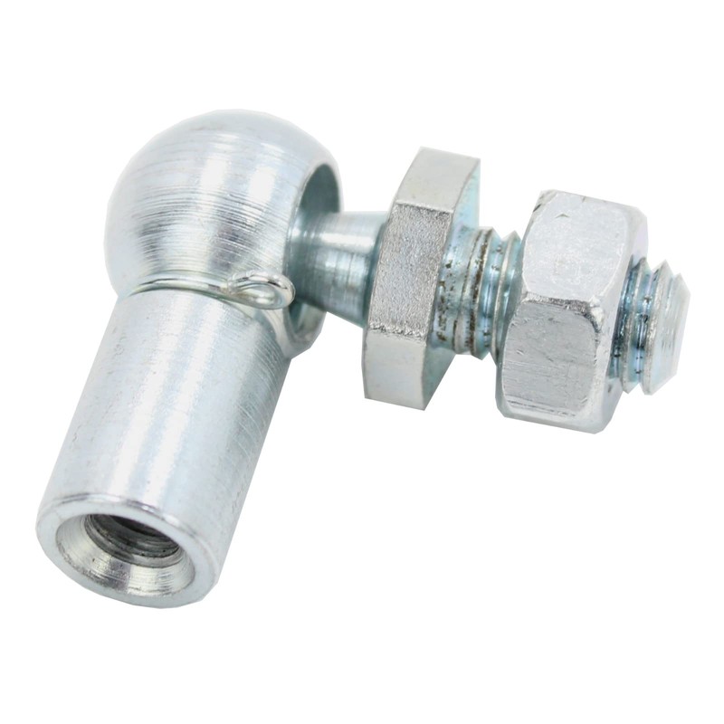 BIAREN 4pcs L-Shape Ball Socket End Fitting Female Thread M6