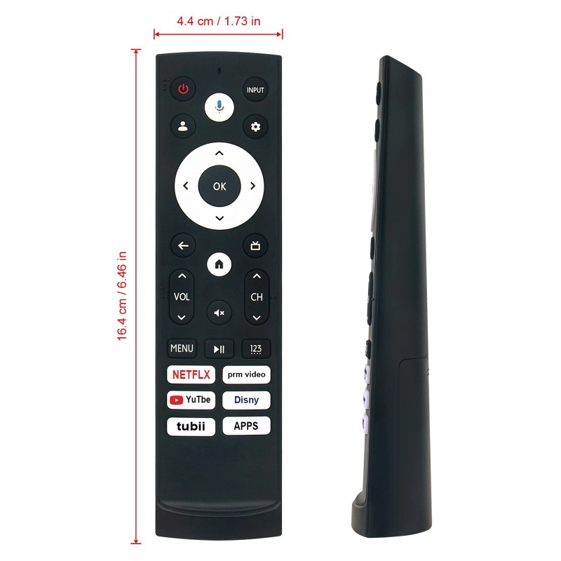 For Hisense ERF3AF90H Replace Voice Remote for Hisense 4K Smart