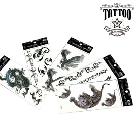 [5 Piece Set] tattoo seal paper tattoo design Rich; amta – 028 