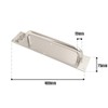 VIBE 19mm Pull Handle on Printed Push Plate 300x19mm (400x75mm
