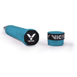 VICTOR Grip Tape Over Grip Tour > Easy to Grip and Long Usable for Tennis, Badminton, Table Tennis, Squash, Racketball, Table Football, Paddleball, Speed Badminton etc. > (3 Pack, Blue)