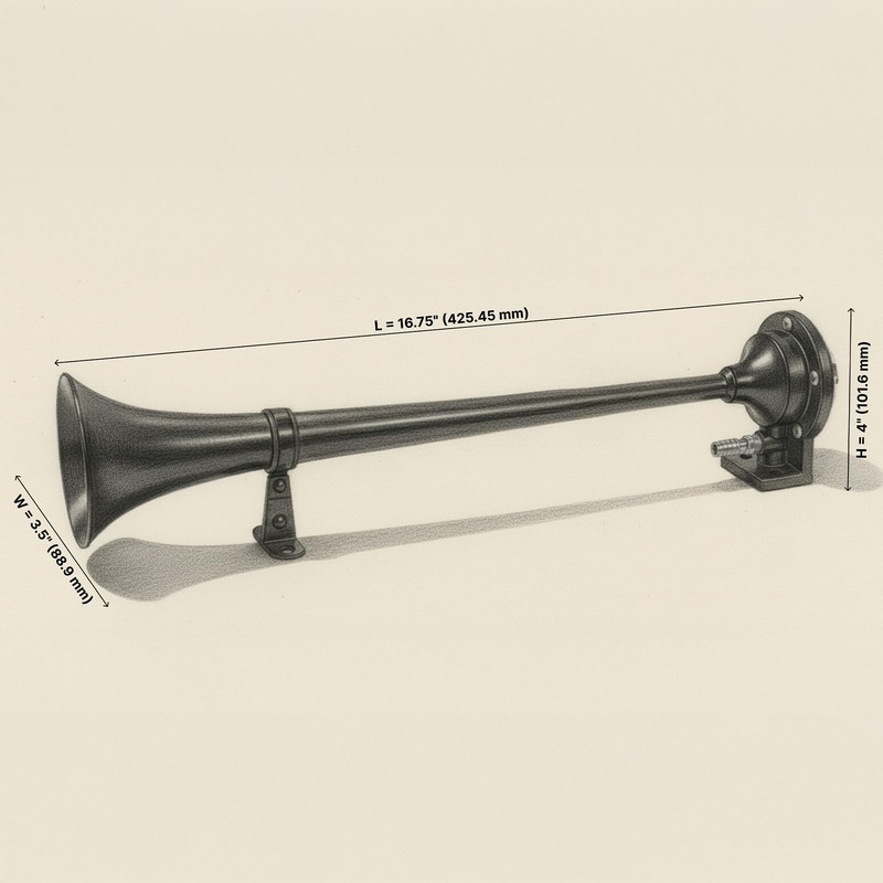 HornBlasters Sniper Electric Air Horn