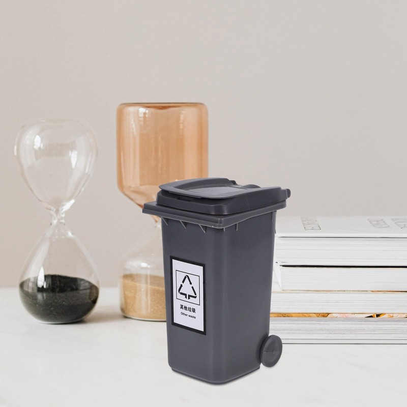 Ciieeo Truck Trash Can Toy, Vehicles Garbage Can Kids Classification