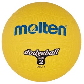 Molten Unisex's Dodge Ball, Yellow, 310 g, Ø 200mm
