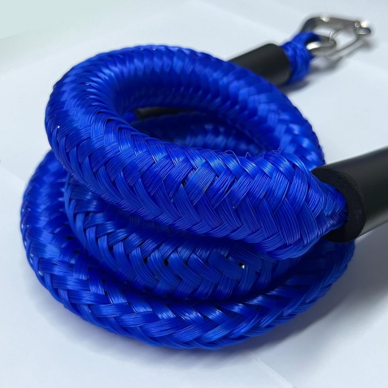 NIUGRECF 4FT Boat Bungee Dock Line Marine Rope 2-Pack for