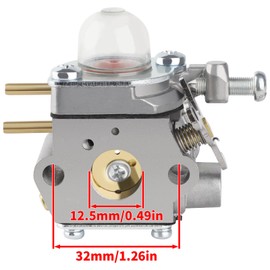 Moleyaso WS2200 Carburetor for Troy Bilt TB22 TB252S TB21EC TB32EC TB42EC Bolens BL110 BL160 Cub Cad BC210 Craftsman WS2200 WS210 316711023 Trimmer Murray M2500 M2510 Brushcutter 753-06190 Carburator
