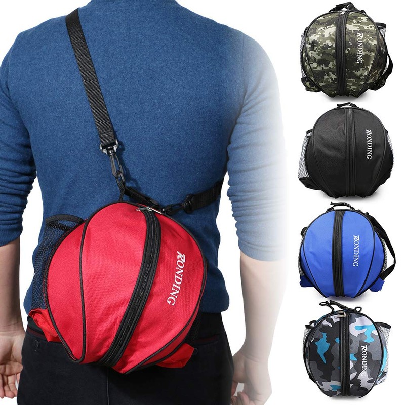 Lixada Basketball Case Basketball Backpack Storage Rack Bag Basketball Basketball