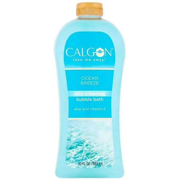 Calgon Bubble Bath Ocean Breeze, 30 Ounce