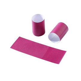 Gmark Paper Napkin Band Box of 500 (Burgundy), Paper Napkin Rings self Adhesive GM1050A